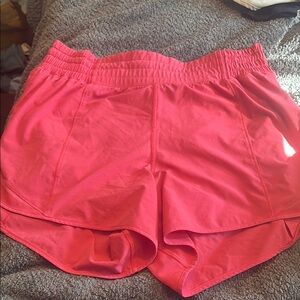 Women's Pink Lululemon Athletic Shorts
